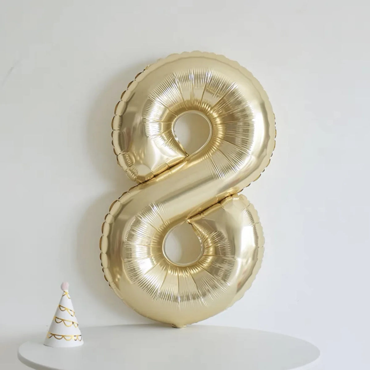 Aesthetic Birthday Number Balloons | 40inch