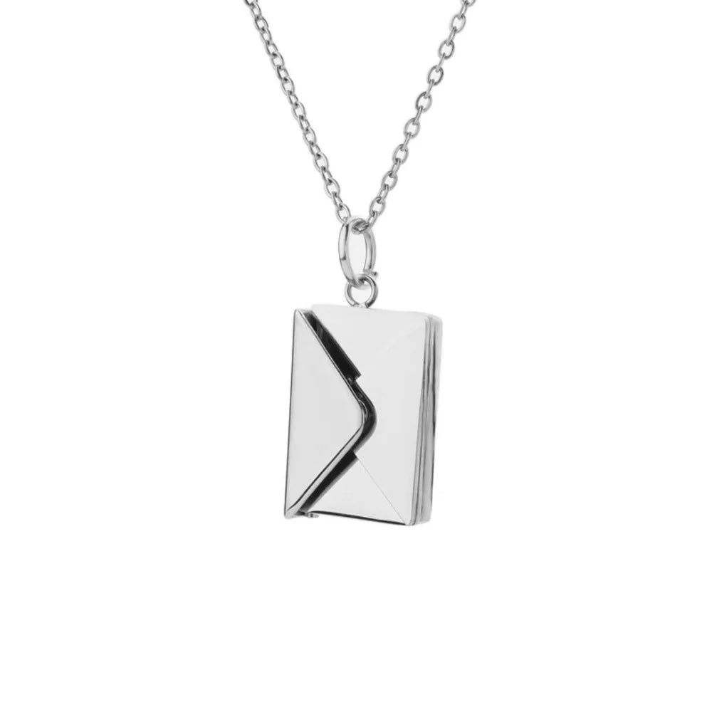 Letter Envelope Pendant Necklace | For Her