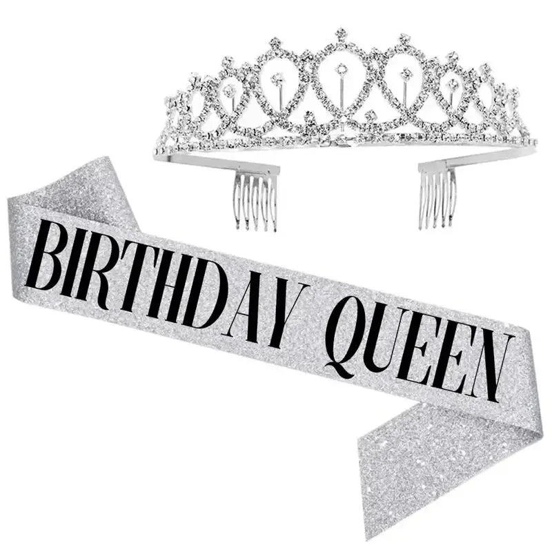 Birthday Sash and Crown