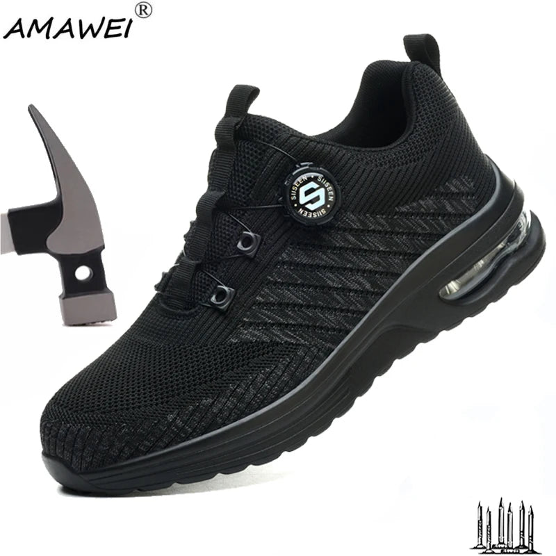 Mens New 2026 Stylish Safety Shoes