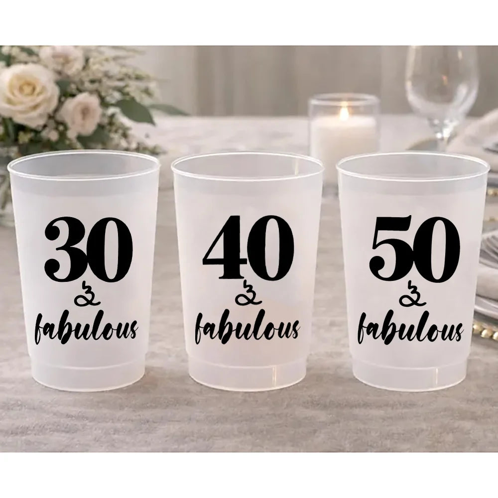 Birthday Frosted Cups