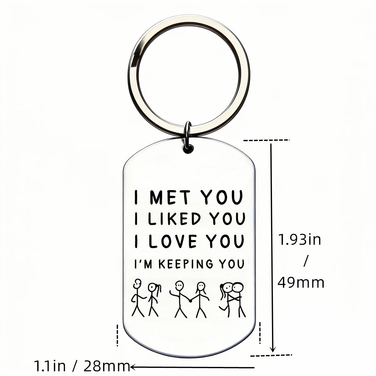 Sentimental Funny Key Ring