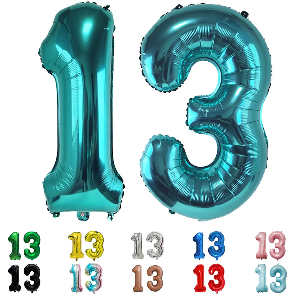 13th Birthday Balloons | 32inch