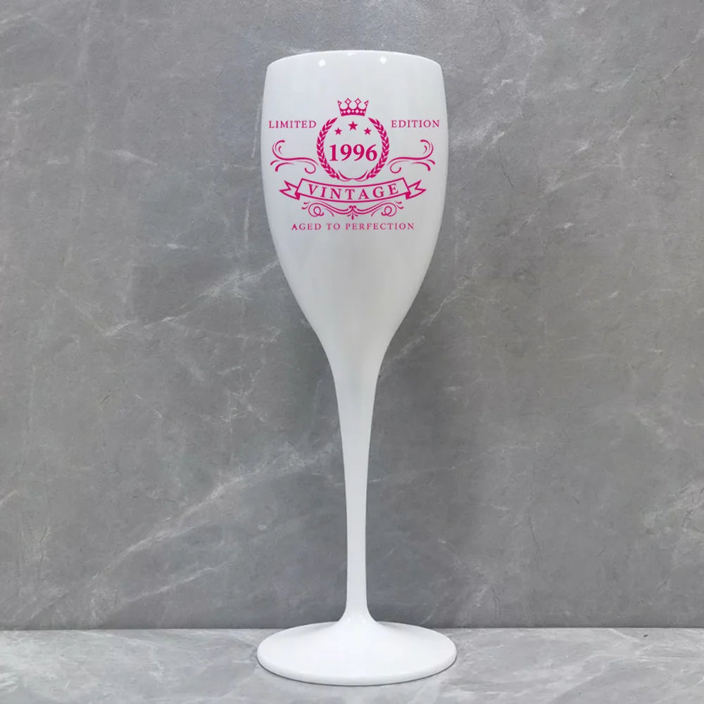 Milestone Birthday Mirror & champagne Cup