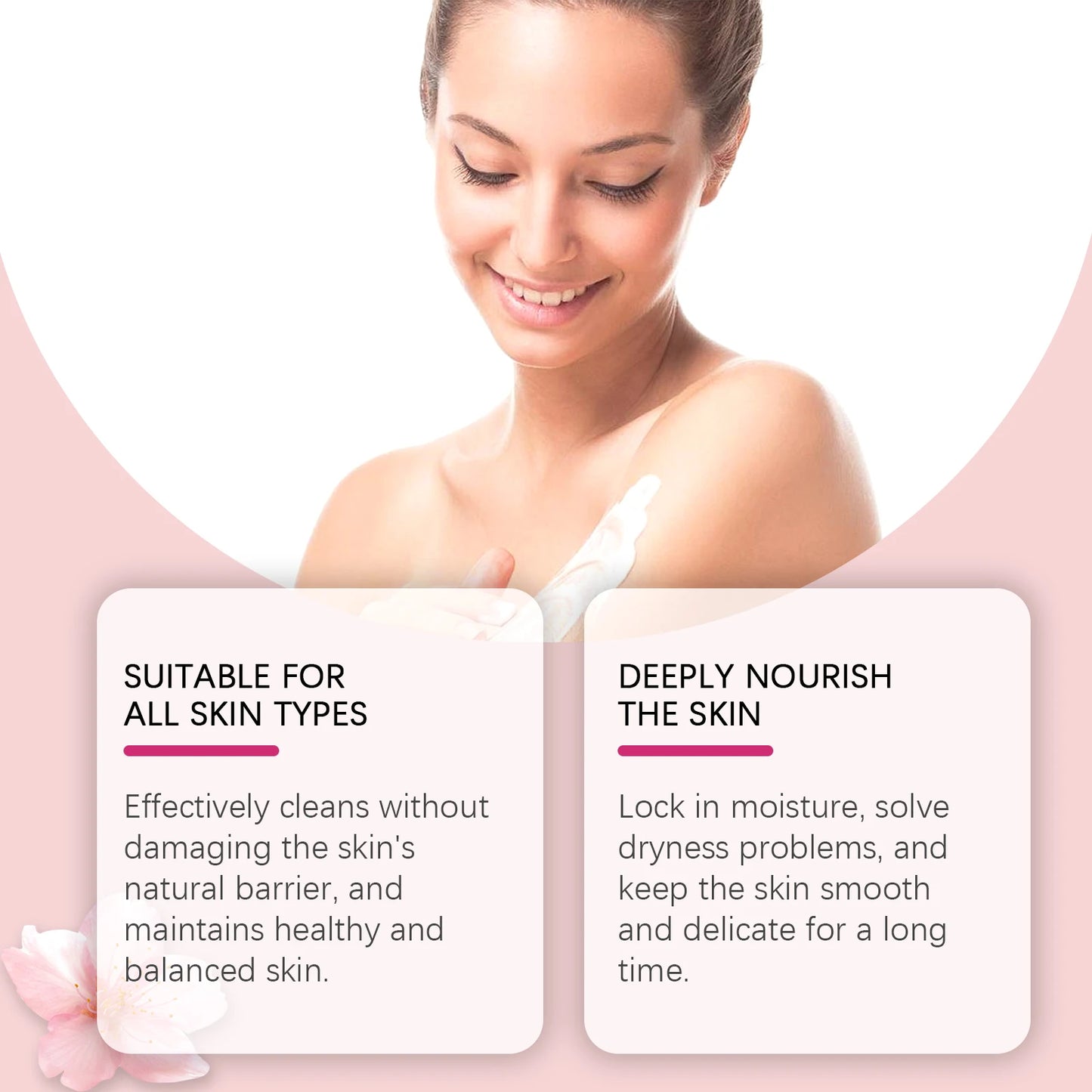 Cherry Blossom Shower & Body Milk Gift Set