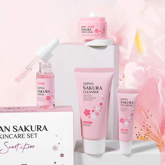 4 pcs Premium Japanese Skin Care Set