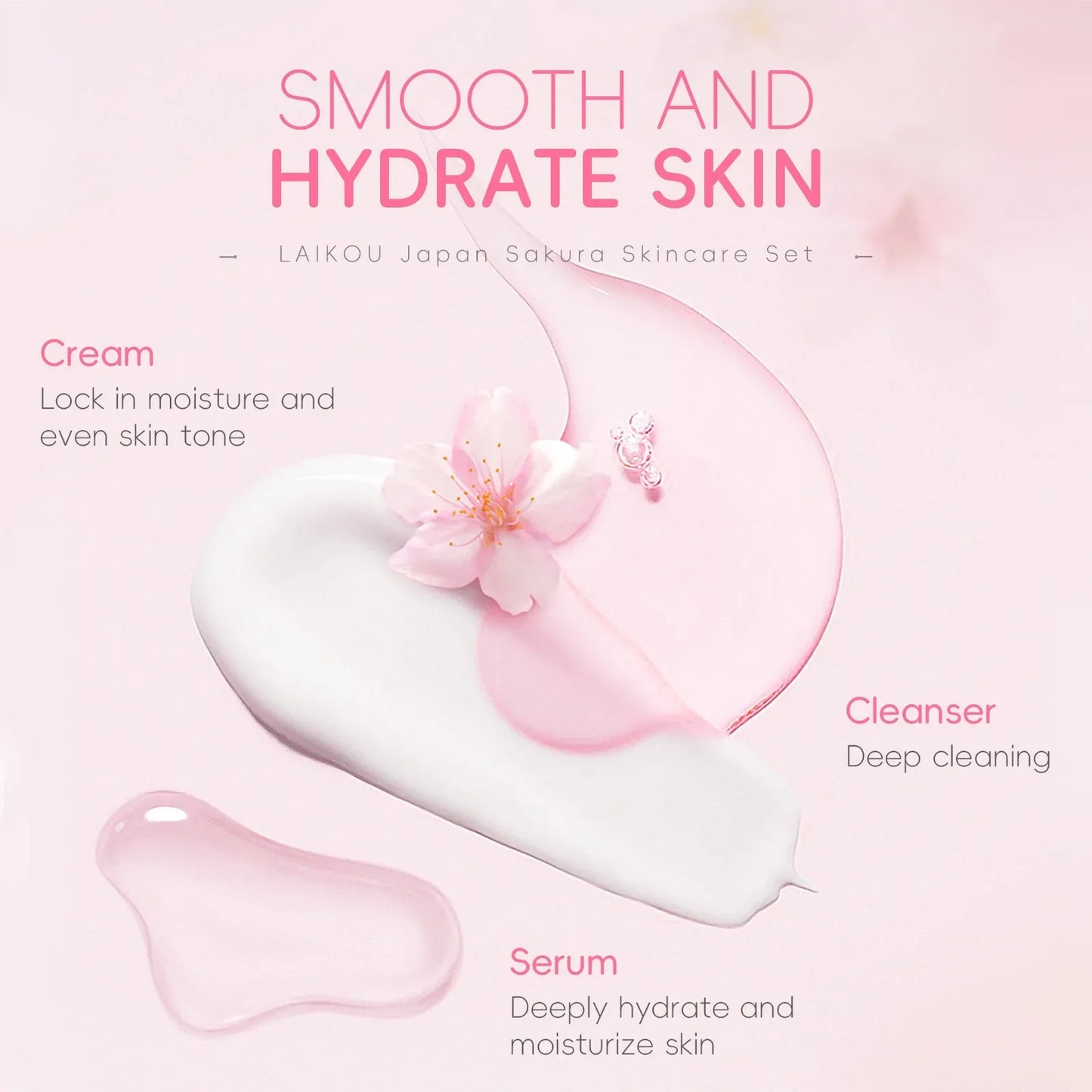 4 pcs Premium Japanese Skin Care Set
