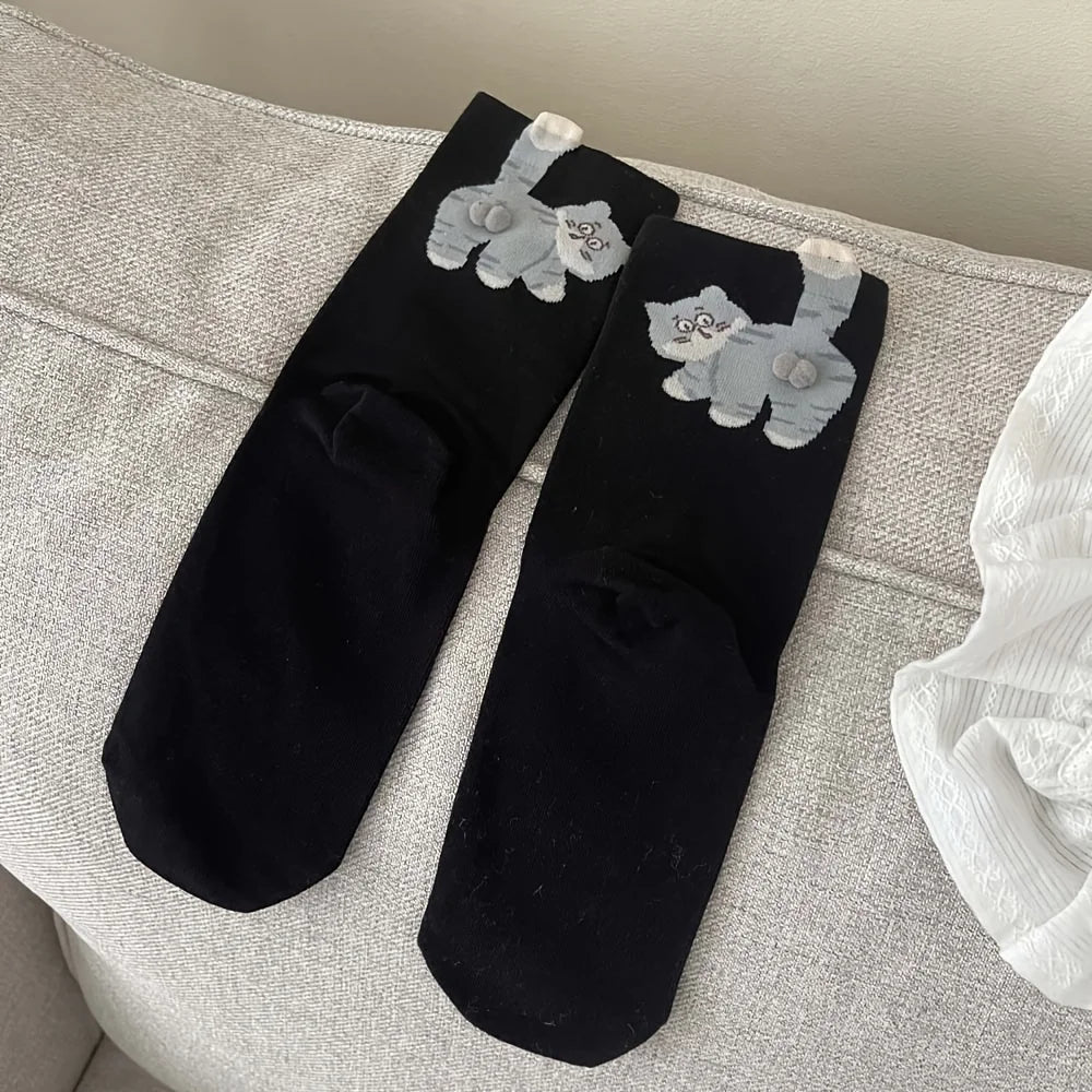Funny 3D Cat Socks