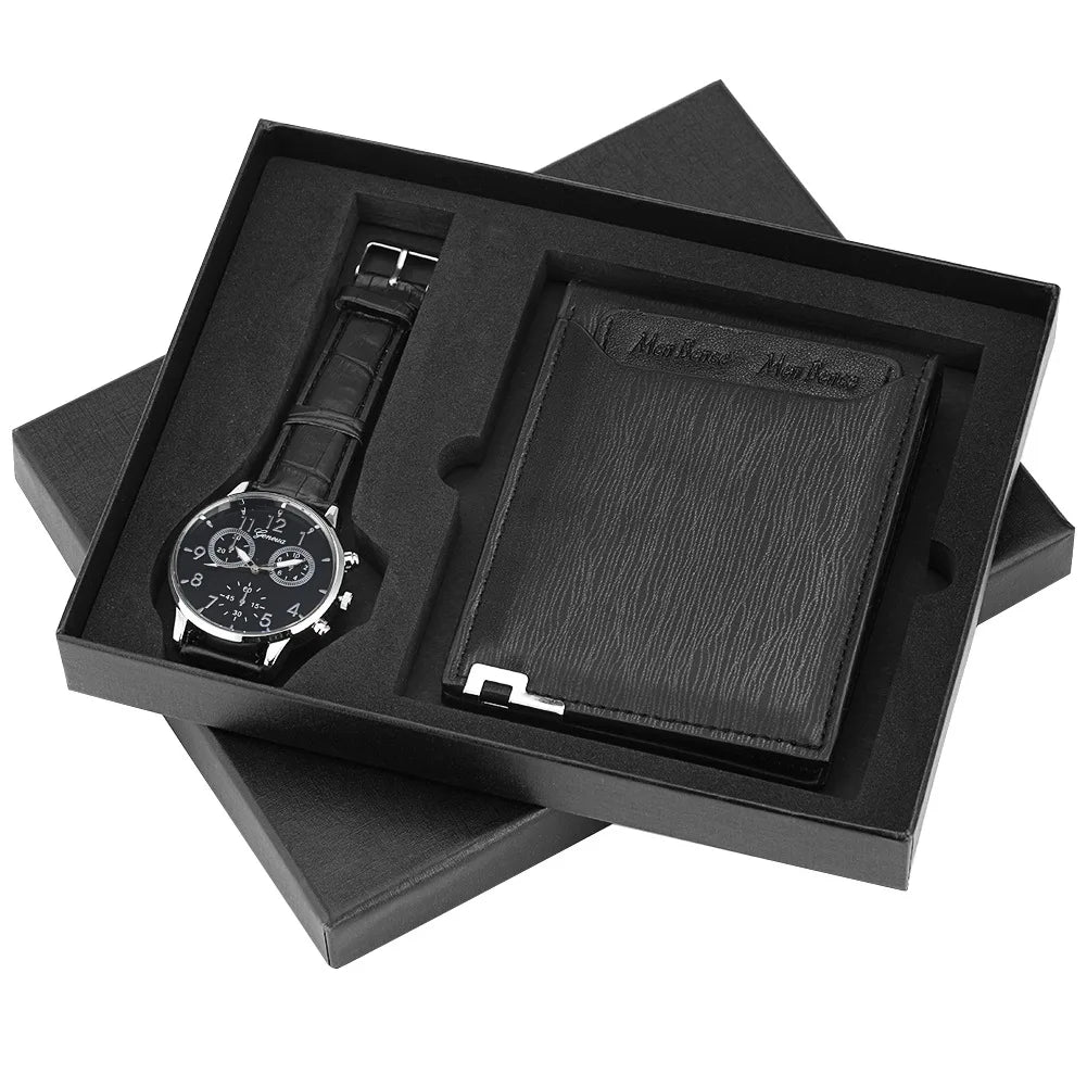 Watch & Wallet Gift Box