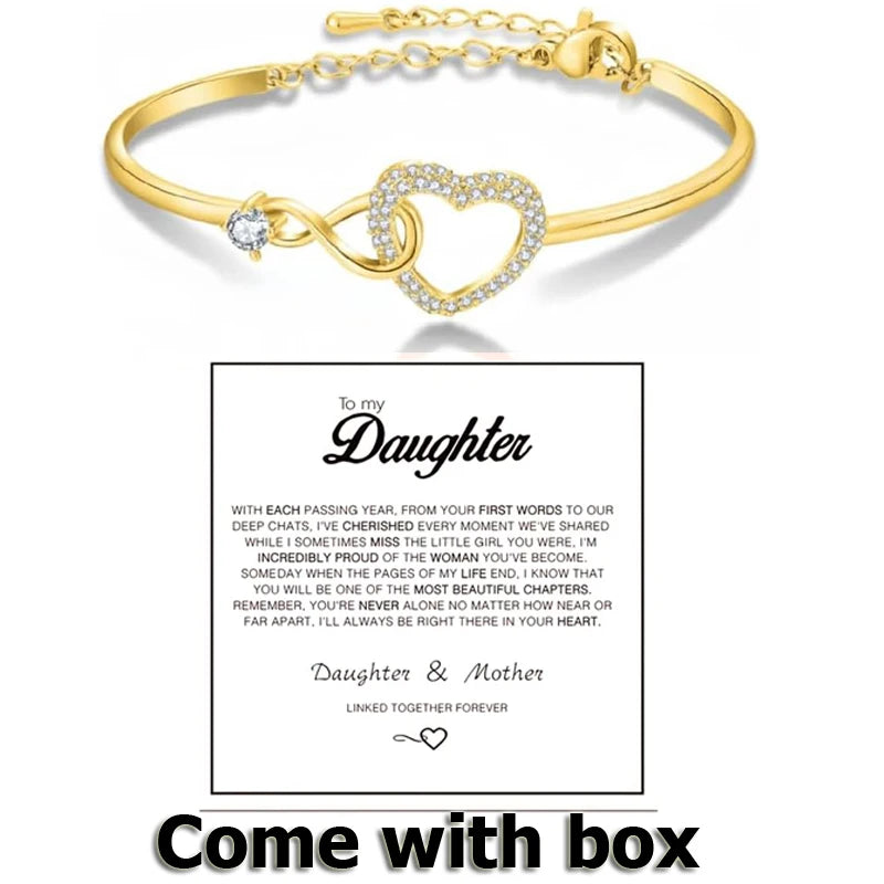 To Daughter from Mum | Sentimental Bracelet & Box