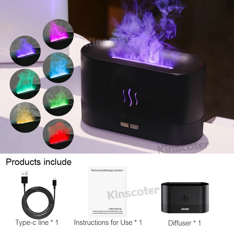 Aroma L.E.D Flame Humidifier