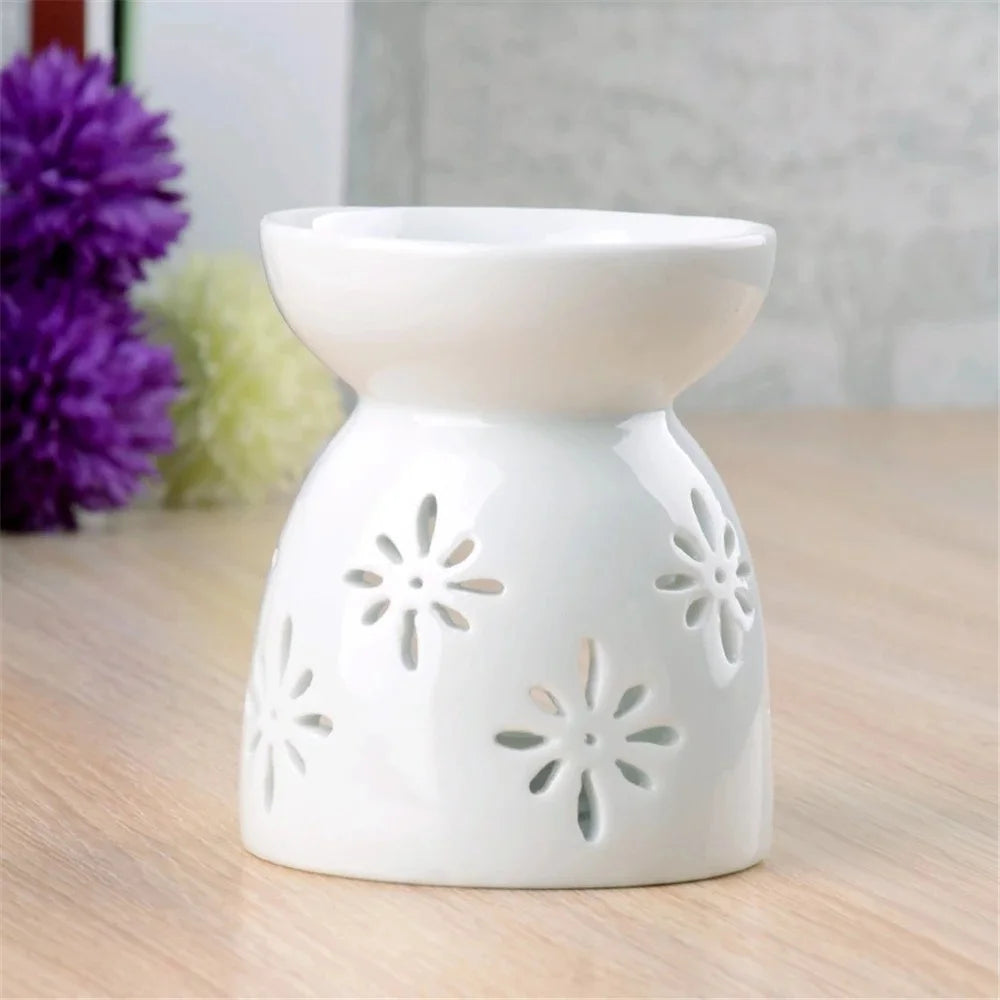 Aesthetic White Wax Burner