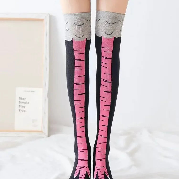Funny Chicken Leg Socks