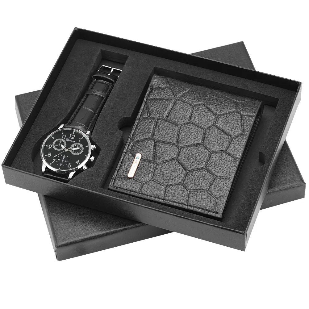 Watch & Wallet Gift Box