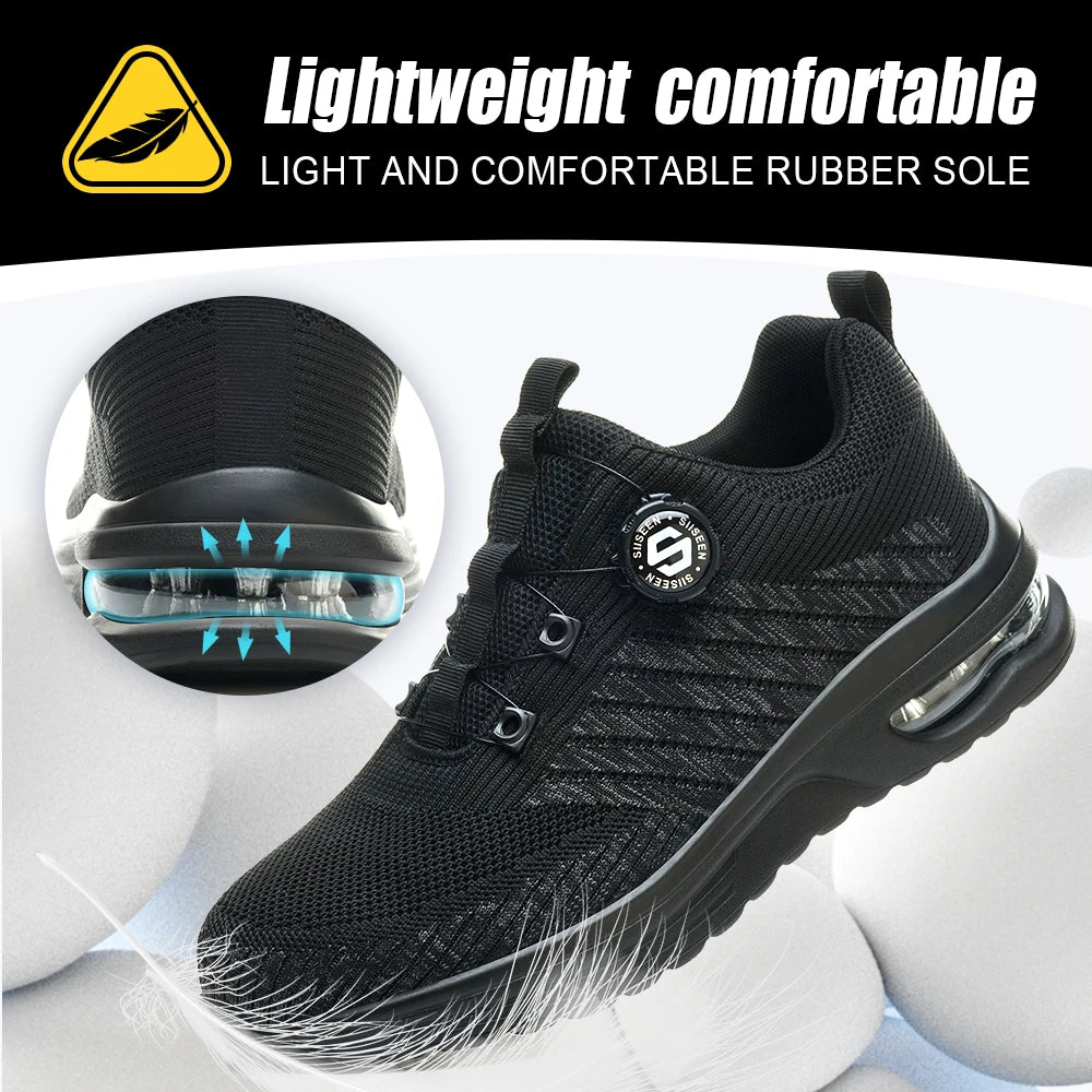 Mens New 2026 Stylish Safety Shoes