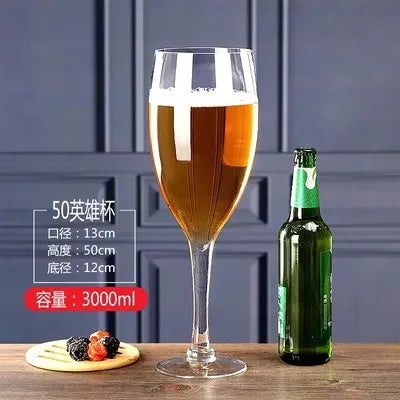 XX Large Wine and Beer Glass | 2000ml & 1800ml