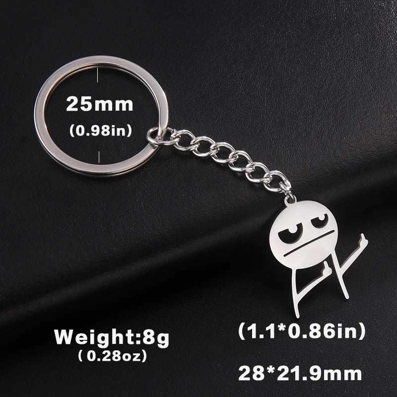 The Fk u Stick Man | Funny Key Rings