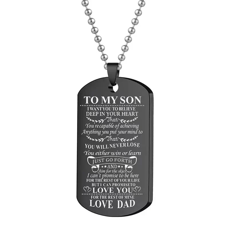 Sentimental Keepsake | For Son from Dad