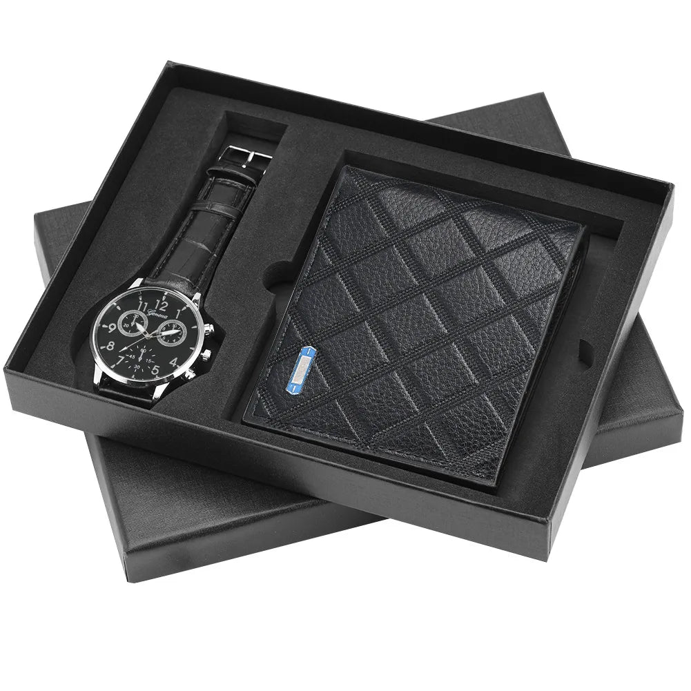Watch & Wallet Gift Box