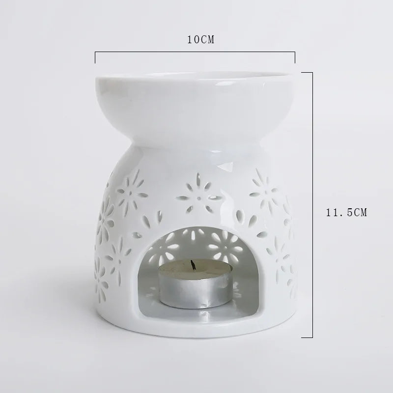 Aesthetic White Wax Burner
