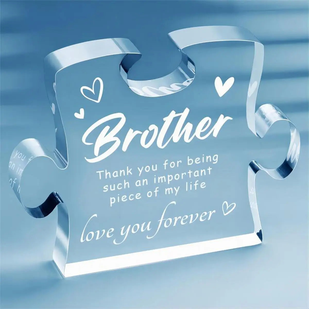 Sentimental Acrylic Puzzle pice | For Brother