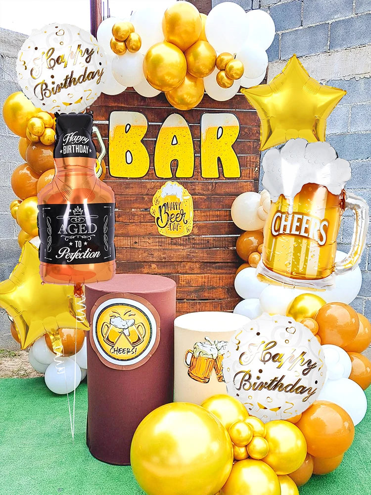 Celebration Birthday balloons  | Whiskey & Beer
