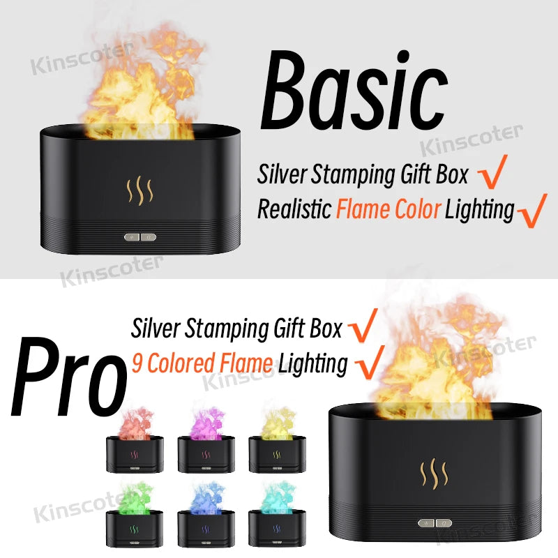 Aroma L.E.D Flame Humidifier