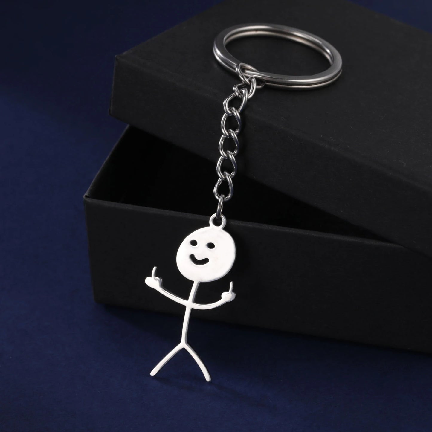 The Fk u Stick Man | Funny Key Rings