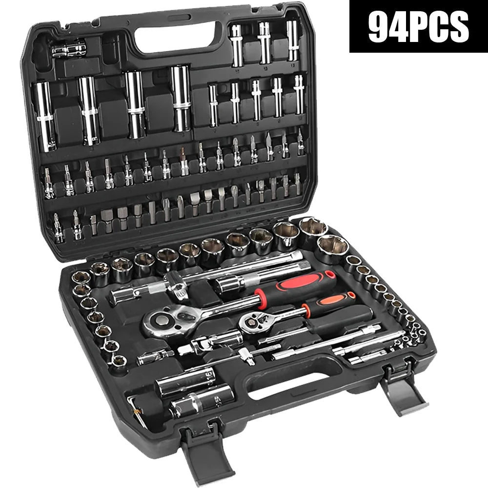 Car Repair Premium 94pcs Ratchet Wrench Set