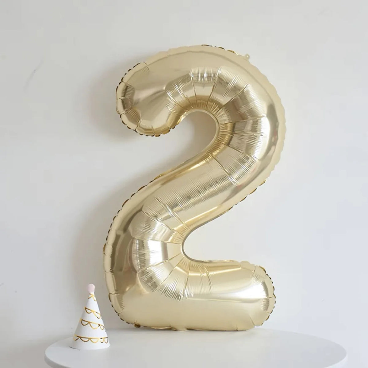 Aesthetic Birthday Number Balloons | 40inch