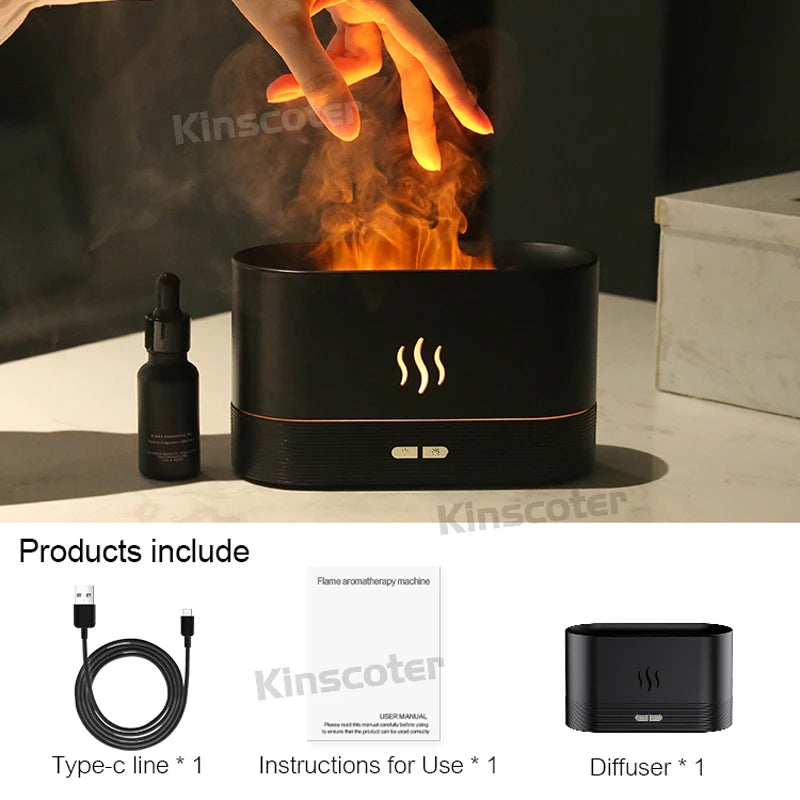 Aroma L.E.D Flame Humidifier