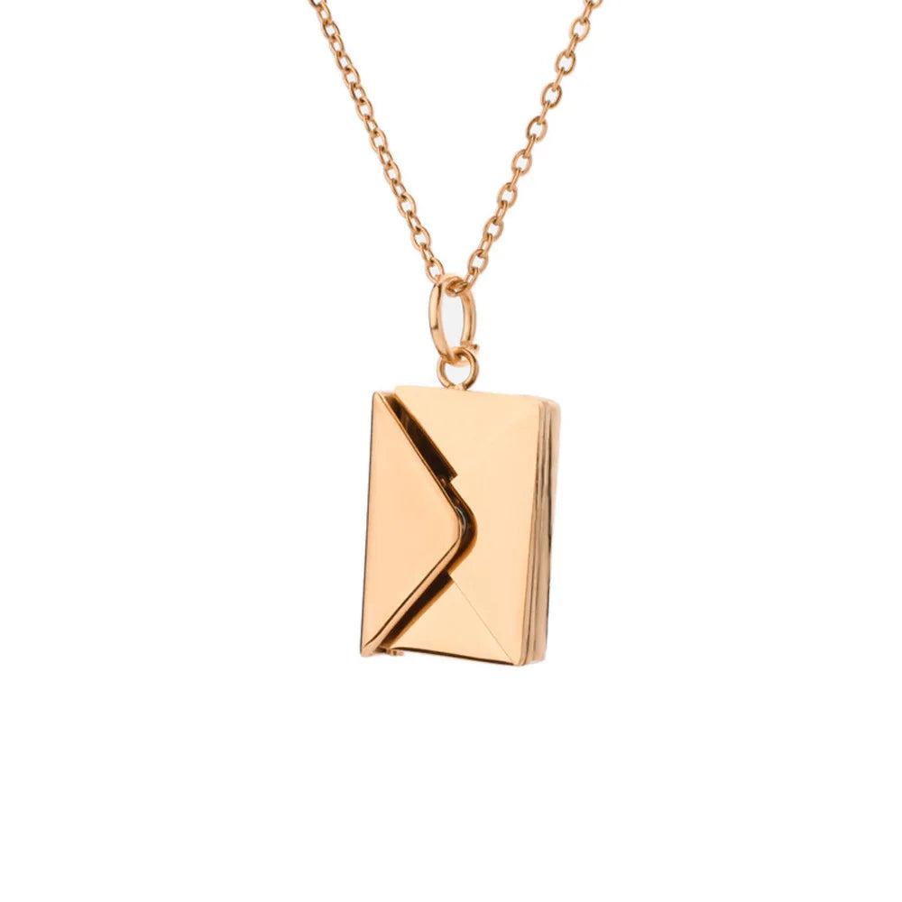 Letter Envelope Pendant Necklace | For Her