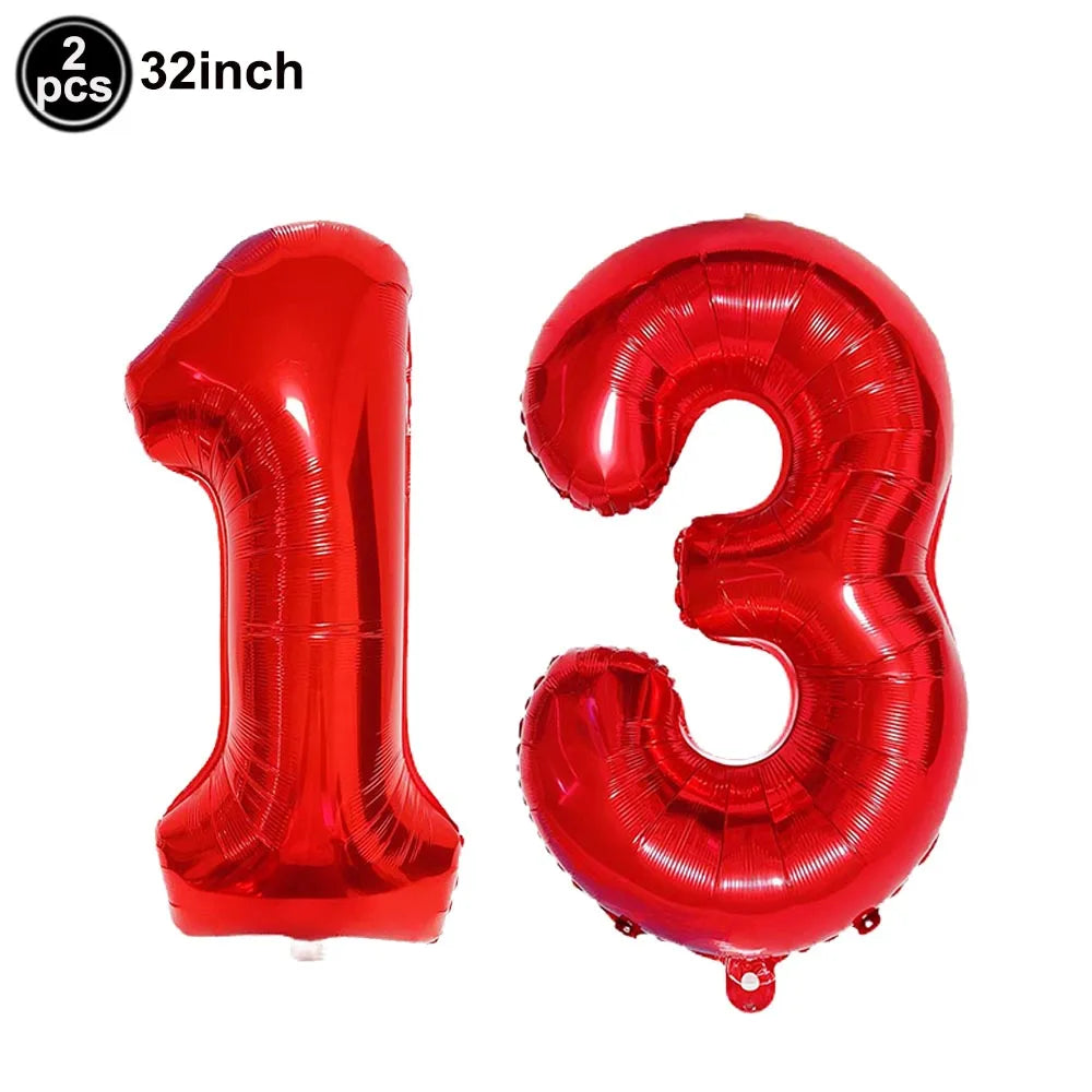 13th Birthday Balloons | 32inch