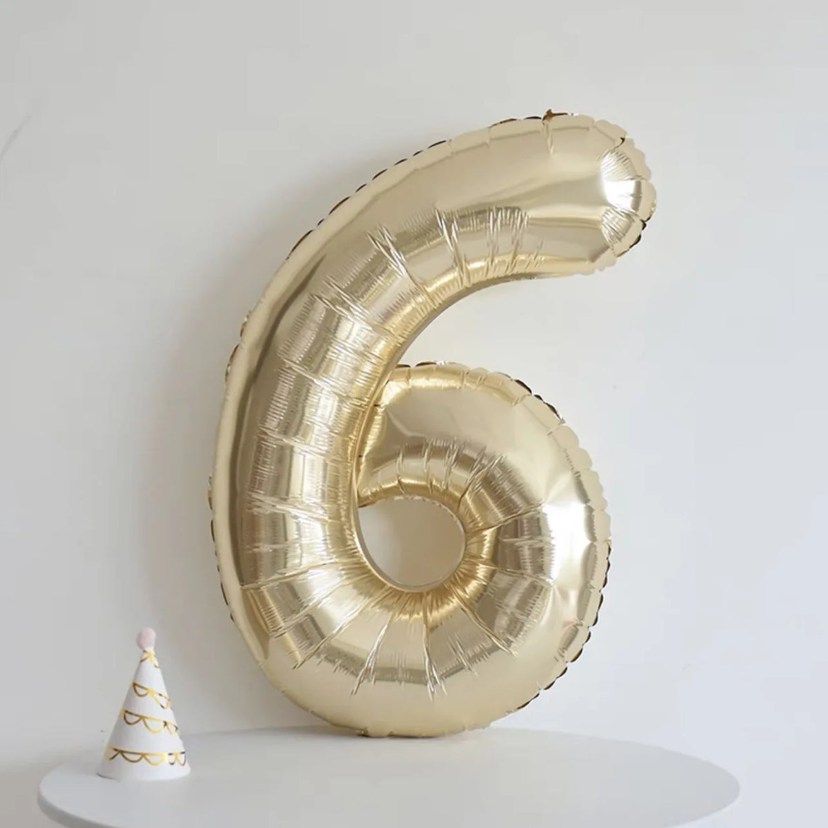 Aesthetic Birthday Number Balloons | 40inch