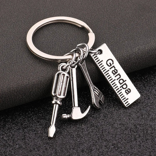 Grandpa&Papa Key Chain