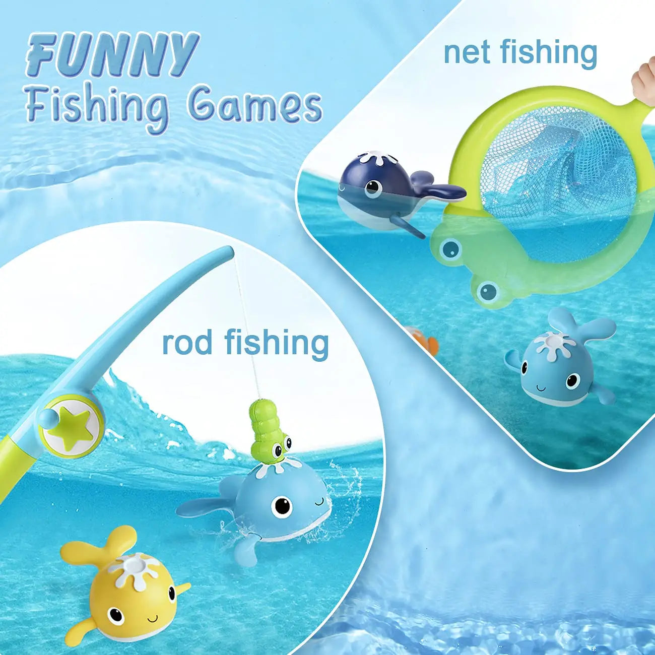 Magnet Bath Fishing Toy