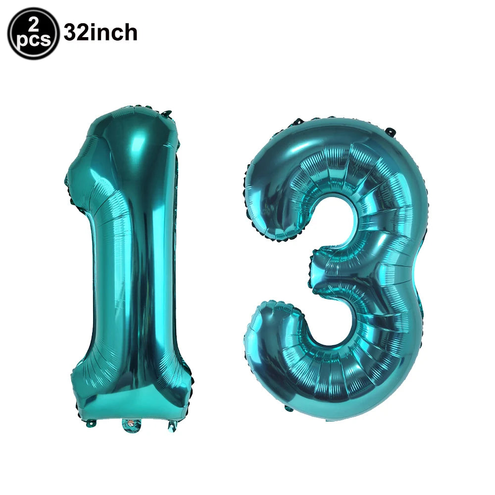13th Birthday Balloons | 32inch