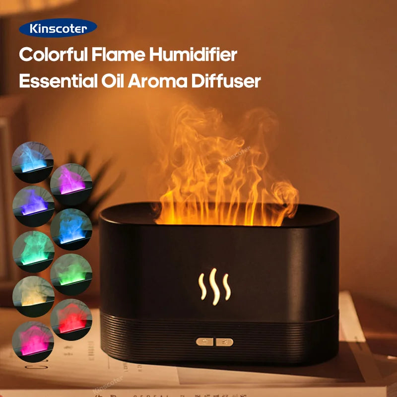 Aroma L.E.D Flame Humidifier