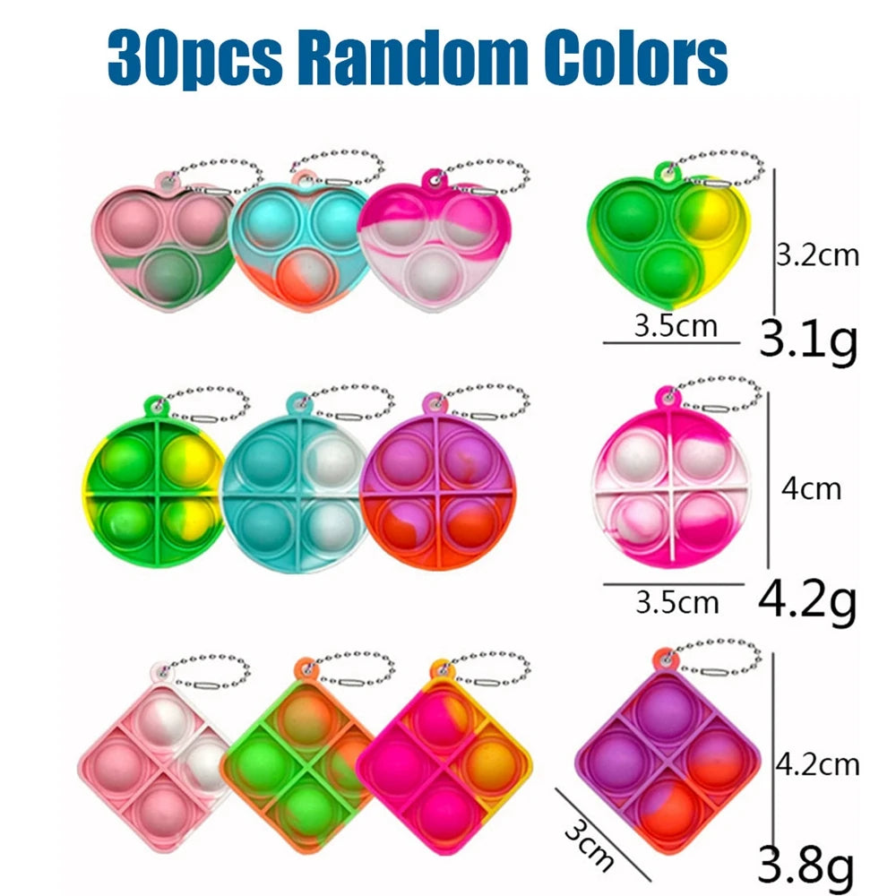 Pop Fidget Toys 30pcs
