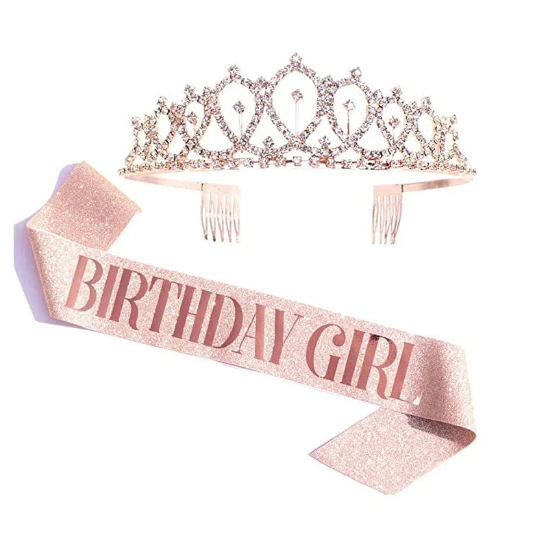 Birthday Sash and Crown
