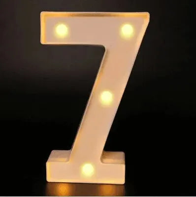 Birthday Number LED Lights | Table Decoration