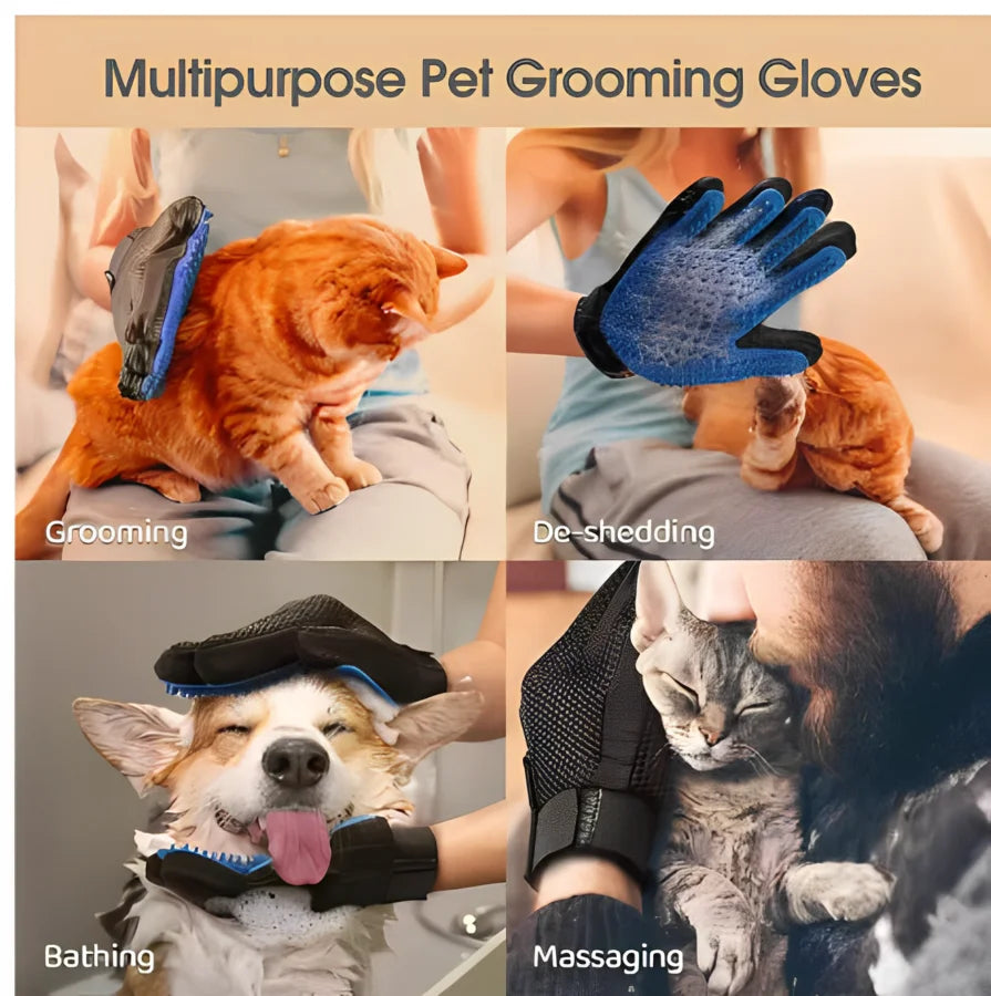 Deshedding Hair Remover Gloves
