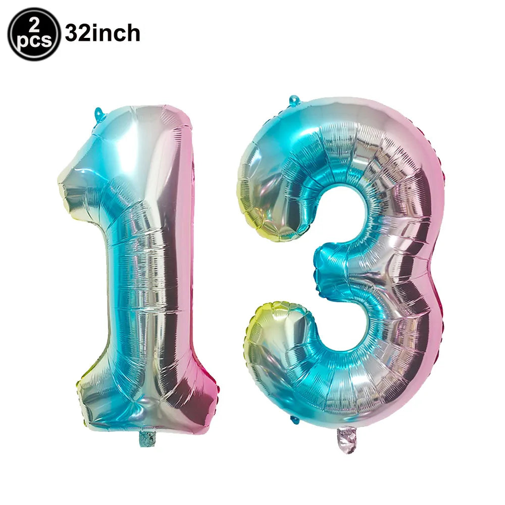 13th Birthday Balloons | 32inch
