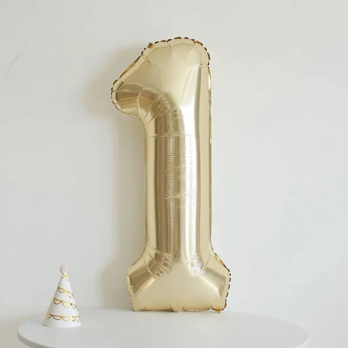 Aesthetic Birthday Number Balloons | 40inch