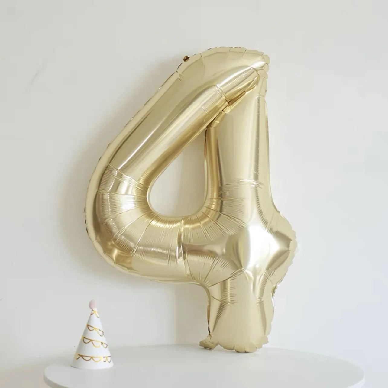 Aesthetic Birthday Number Balloons | 40inch
