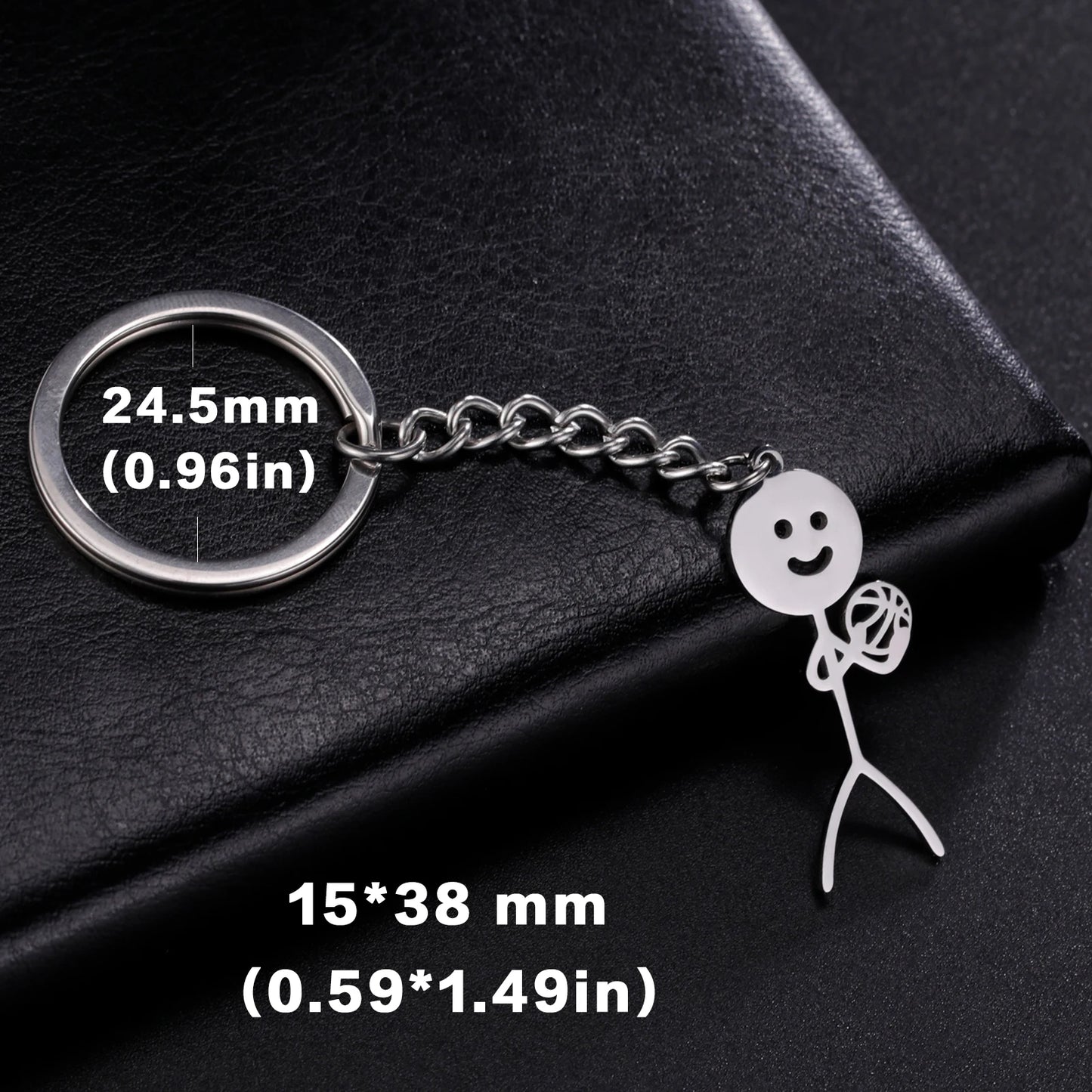 The Fk u Stick Man | Funny Key Rings