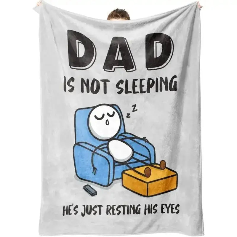 Funny Blanket for Dad