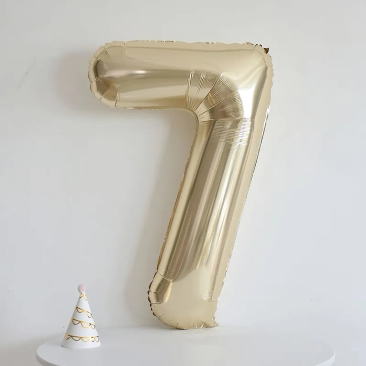 Aesthetic Birthday Number Balloons | 40inch