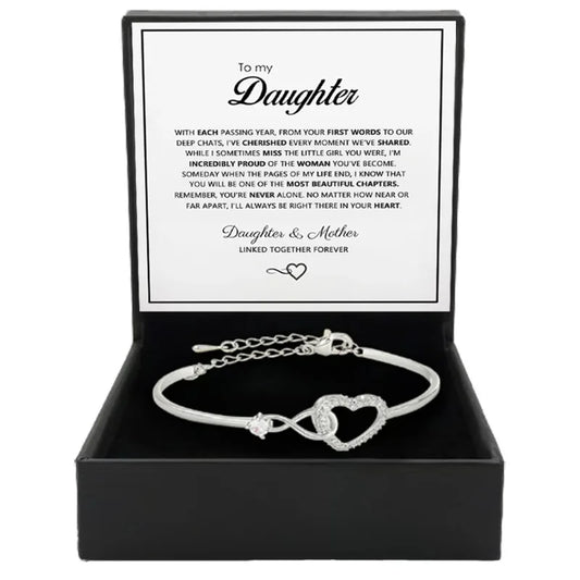 To Daughter from Mum | Sentimental Bracelet & Box