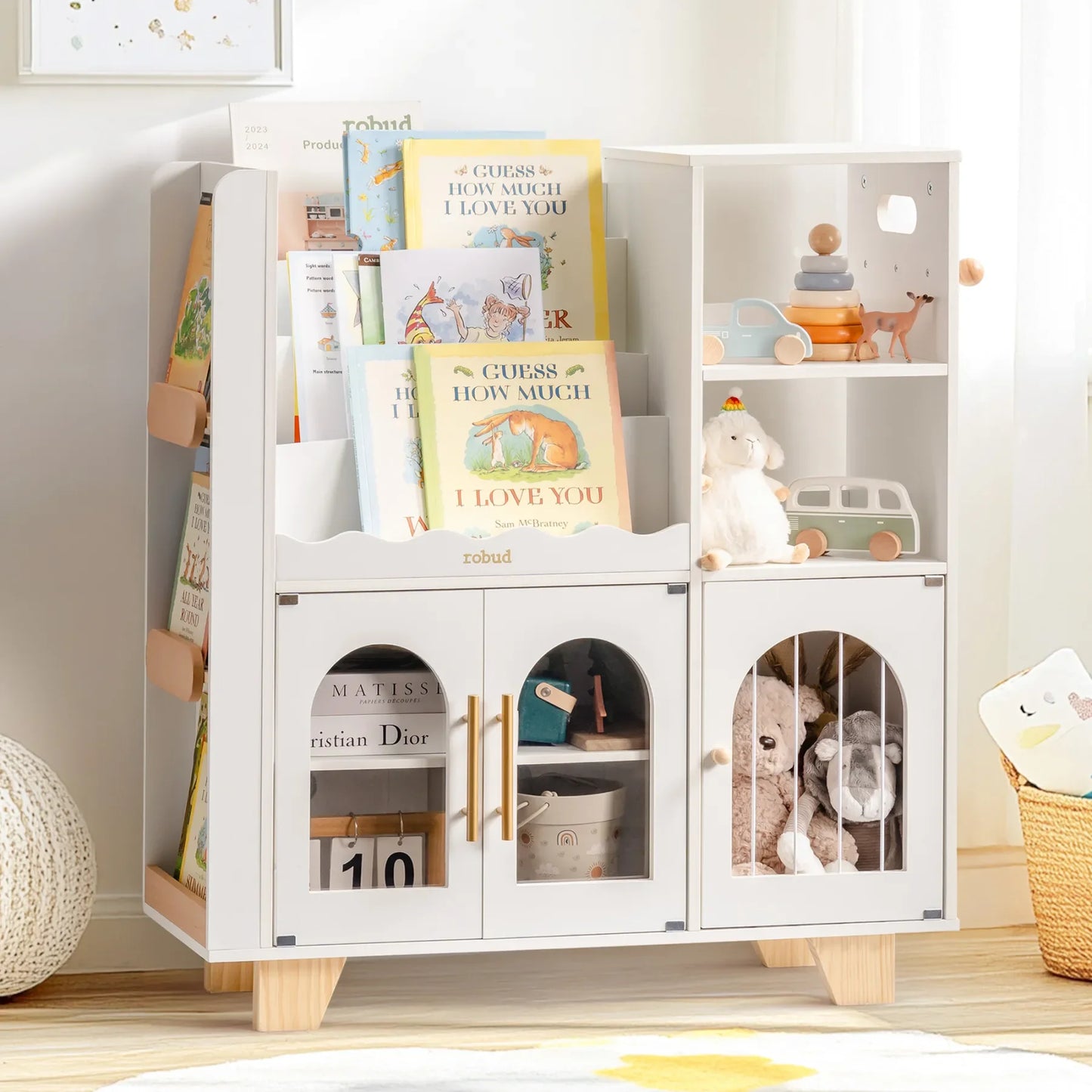 All-in-1 Kids Mini Wooden Cabinet